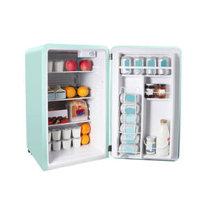 Magic Chef 3.2 cu. ft. Retro Mini Refrigerator, Mint Green  • MCR32CHM