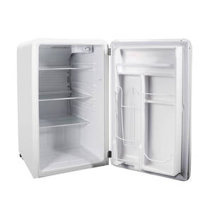 Magic Chef 3.2 cu. ft. Retro Mini Refrigerator, White  • MCR32CHW