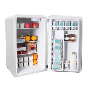 Magic Chef 3.2 cu. ft. Retro Mini Refrigerator, White  • MCR32CHW