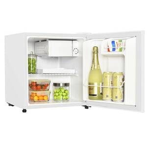 Magic Chef 1.7 cu. ft. Mini Fridge with Freezer, White  • MCR170WE