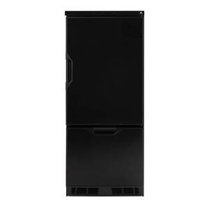 Norcold 6.2 Cu Ft 12V DC Compressor Refrigerator, LH Hinge, Black  • N2175BPL