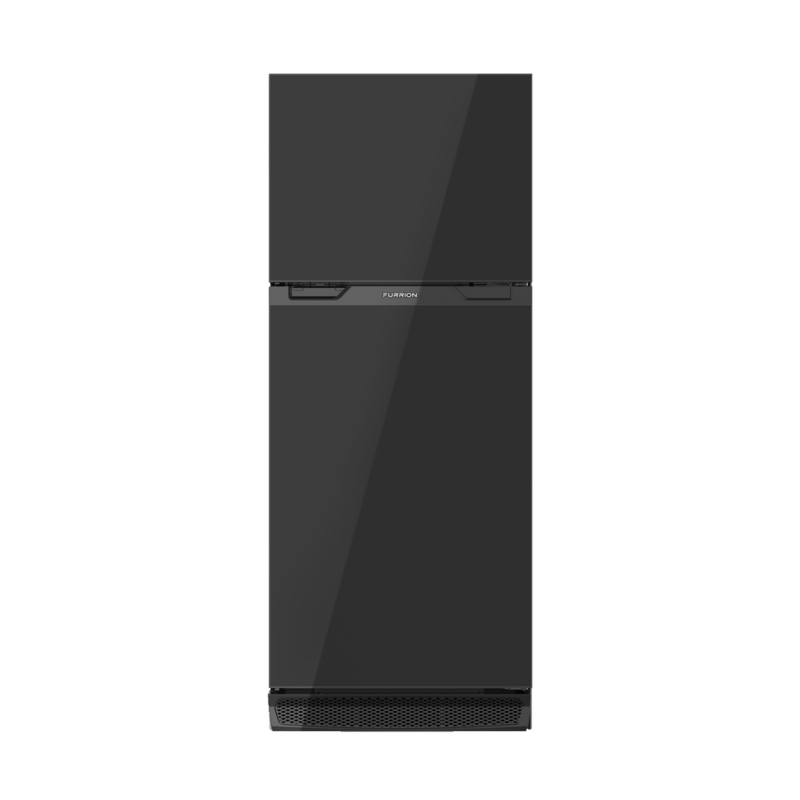 Furrion 12V RV Refrigerator - 10 cu. ft. with Glass Doors, Right Hinge, Black  • FCR10DCGTA-KL