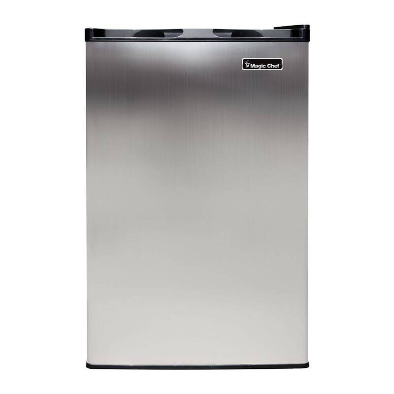 Magic Chef 3.0 Cu. Ft. Stainless Steel Upright Freezer  • MCUF3S2