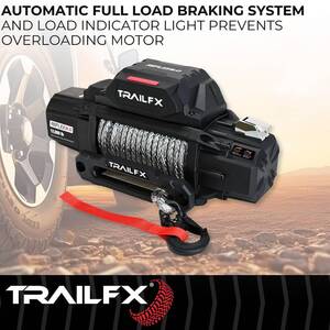 TrailFX Reflex 2.0 Synthetic Rope Winch 12000 Lb  • WRS212B