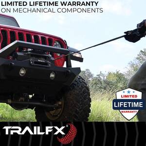 TrailFX Reflex 2.0 Synthetic Rope Winch 12000 Lb  • WRS212B