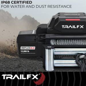 TrailFX Reflex 2.0 Steel Cable Winch 12000 Lb  • WR212B