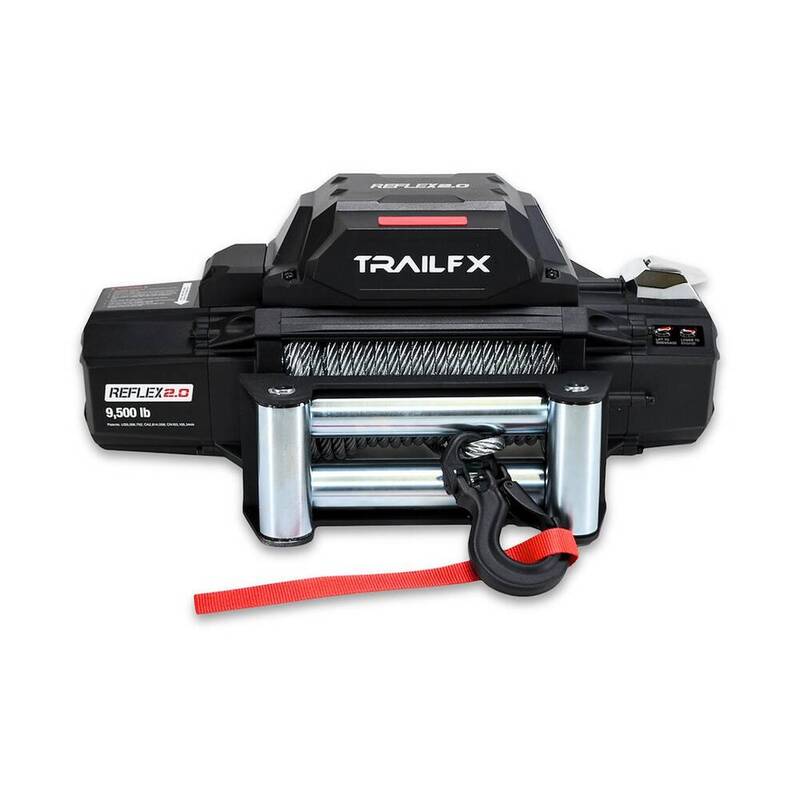 TrailFX Reflex 2.0 Steel Cable Winch 9500 Lb  • WR295B