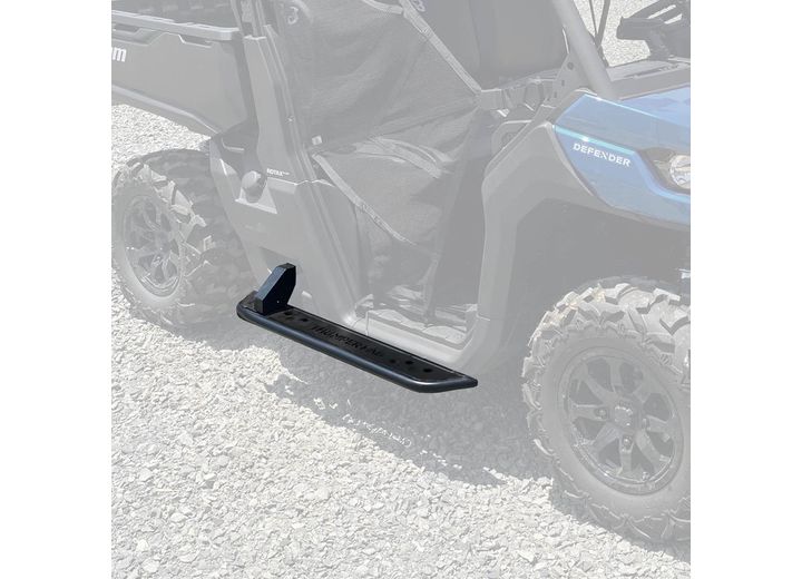 Thumper Fab Can-Am Defender 3-Seat Nerf Rails, Black  • TF040702-BK