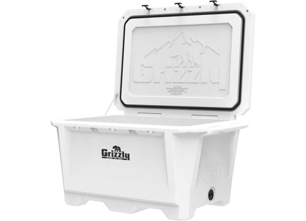 Grizzly 450 Qt Cooler, White  • 4400830