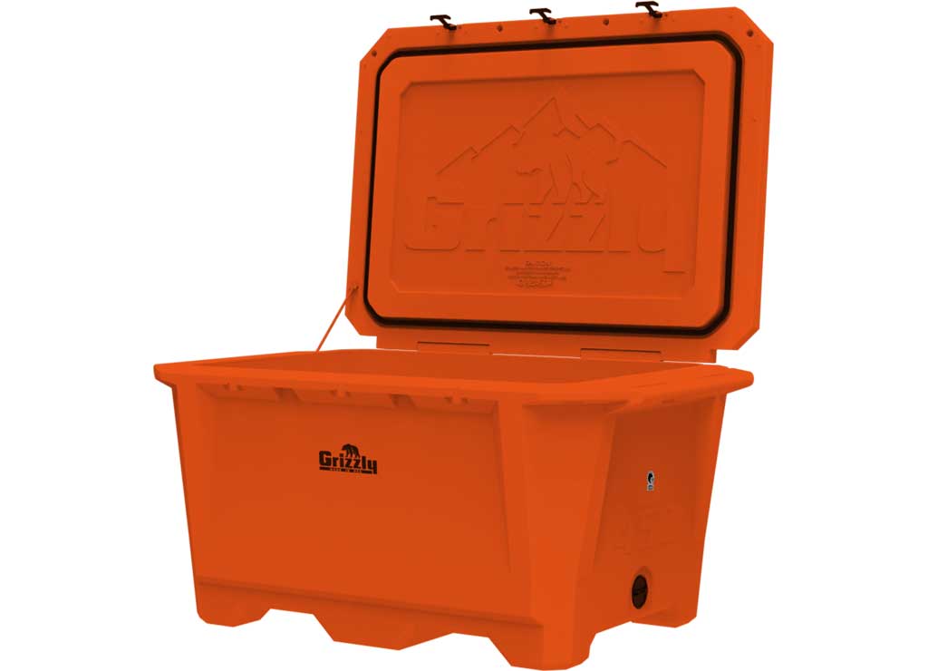 Grizzly 450 Qt Cooler, Orange  • 4400834