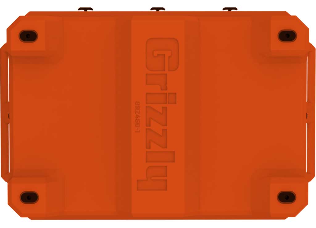 Grizzly 450 Qt Cooler, Orange  • 4400834