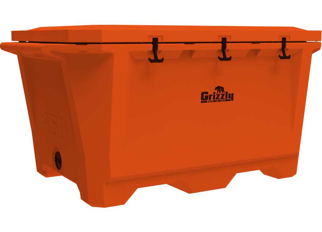 Grizzly 450 Qt Cooler, Orange  • 4400834