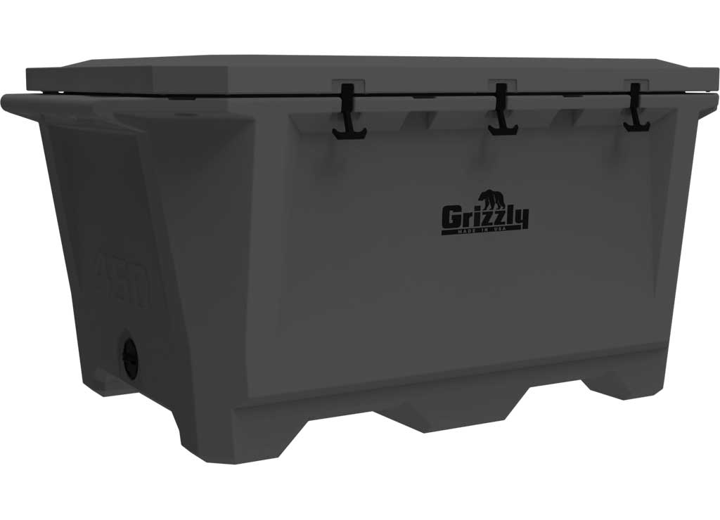 Grizzly 450 Qt Cooler, Stealth Gray  • 4400840