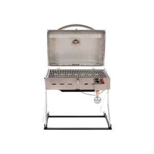 Faulkner Deluxe Gas Grill Deluxe, Stainless Steel  • 52302