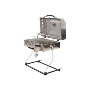 Faulkner Deluxe Gas Grill Deluxe, Stainless Steel  • 52302