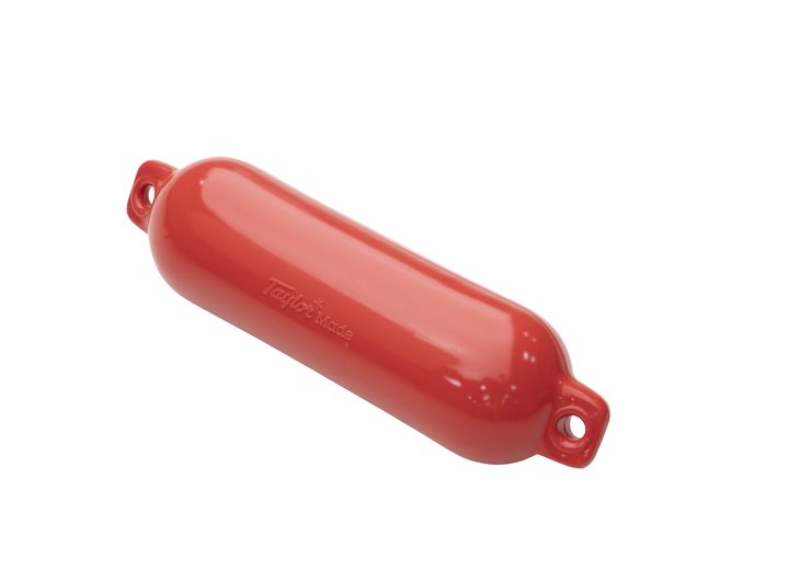 Taylor Made Hull-Gard Inflatable Boat Fender, Ruby Red, 8.5