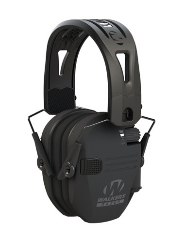 Walker's Razor Tacti-Grip Electronic Muffs – Black  • GWP-RSEMRH