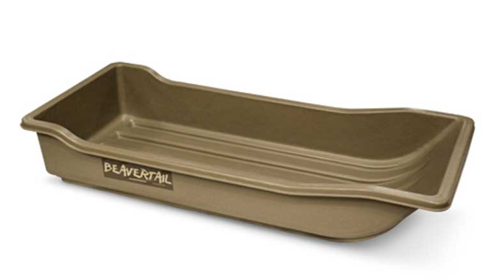 Beavertail Large Marsh Brown Sport Sled  • 401072