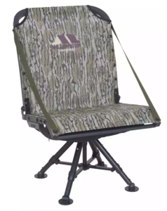 Millennium Ground Blind 4-Leg Chair, Mossy Oak Bottomland Camo  • G-450-00