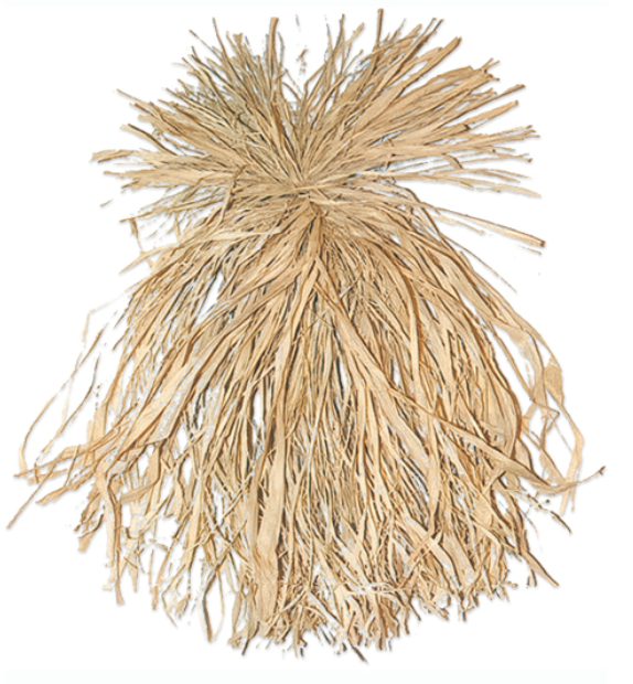 Beavertail Ghillie Grass Natural Blind Cover, All Natural Raffia Grass Bundle  • 400159