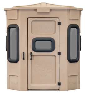 Titan Blinds Pro Blind Bow & Rigle Combo Blind with 8' Tower, Tan  • TB-R-PRO-T-8