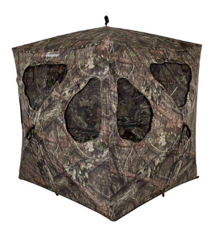 Ameristep Silent Brickhouse Ground Blind, Fire Retardant • AMS-AMEBF3007