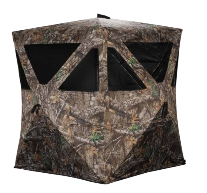 Rhino Blinds Rhino-100 5-Hub Ground Blind – Realtree Edge  • R100-RTE