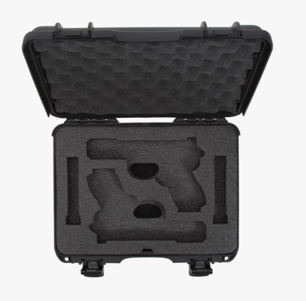 Nanuk 910 2 Up Gun Case for Glock, Black  • 910-GLOCK1