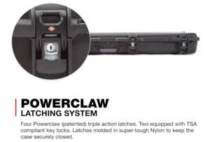 Nanuk 995 Waterproof Hard Case with Foam and Wheels • 995S-011GP-0A0
