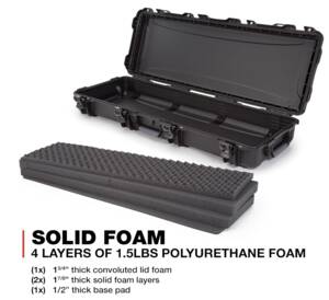 Nanuk 995 Waterproof Hard Case with Foam and Wheels • 995S-011GP-0A0