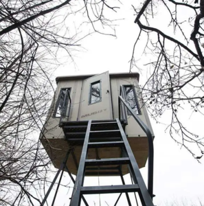 Muddy Bull Box Blind with Elite 10' Tower  • MUD-BBB4000-10C