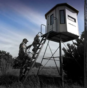 Muddy Bull Box Blind with Elite 10' Tower  • MUD-BBB4000-10C