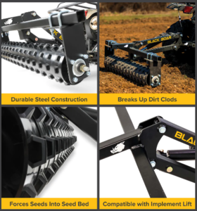 Black Boar ATV / UTV Cultipacker Implement  • 66009