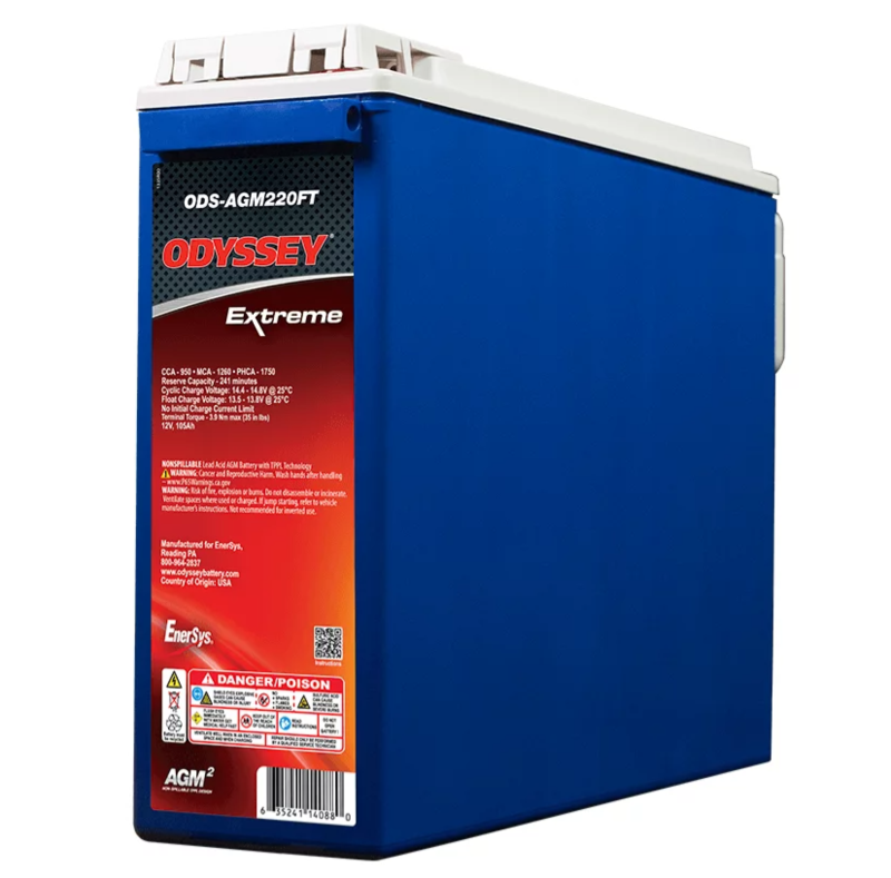 Odyssey AGM Extreme 12V Battery  • ODS-AGM220FT