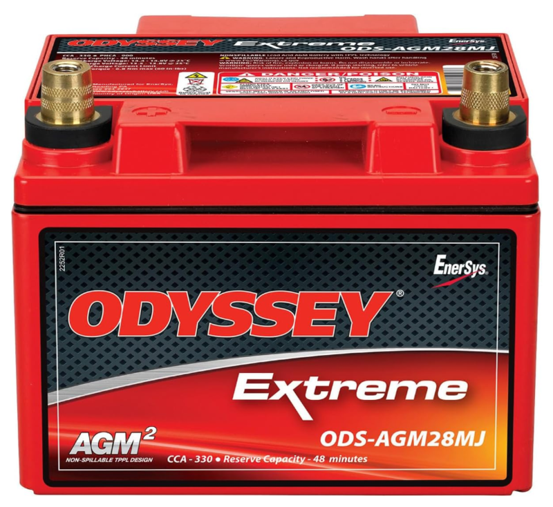 Odyssey Extreme Powersport 12V Battery with Metal Jacket  • ODS-AGM28MJ