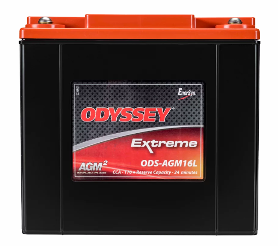 Odyssey Extreme Powersport 12V Battery, 16Ah, 170 CCA  • ODS-AGM16L