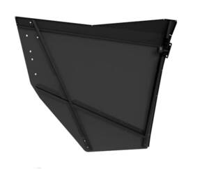 Thumper Fab 19-24 Polaris Ranger XP 1000 Half Doors for Single Cab, Black • TF011702.F