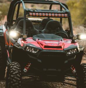 Rigid 2014-2017 Polaris RZR Turbo A-Pillar Mount • 41648