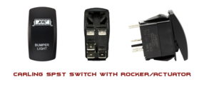 XTC Power Products UTV Bumper Light Bar Rocker Switch  • SW11-BB101002