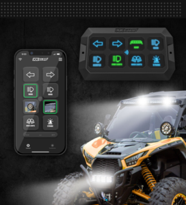 XK Glow XK Command Off Road Switch Panel with Bluetooth-Controlled App  • XK-CMD-KIT