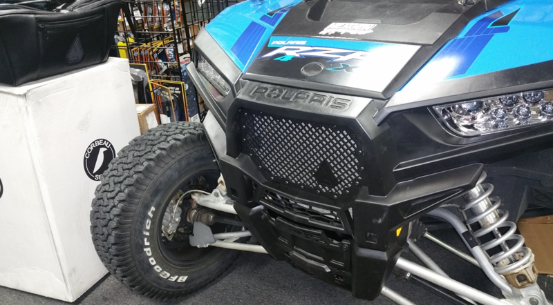 Assault Industries RZR XP 1000 Hellfire V1 Front Grille, Black  • 201005FG0101