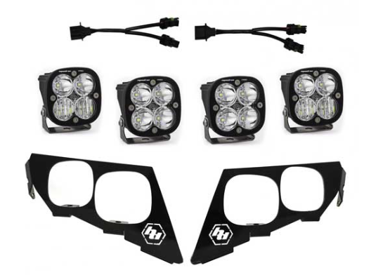 Baja Designs Textron/Arctic Cat Squadron Pro Headlight Kit - Arctic Cat 2020-21 Wildcat XX; Textron 2018-19 Wildcat XX  • 447095