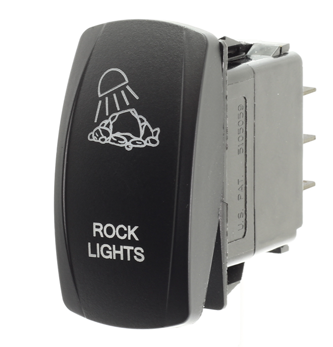 XTC Power Products UTV Rock Lights Rocker Switch  • SW11-BB108018