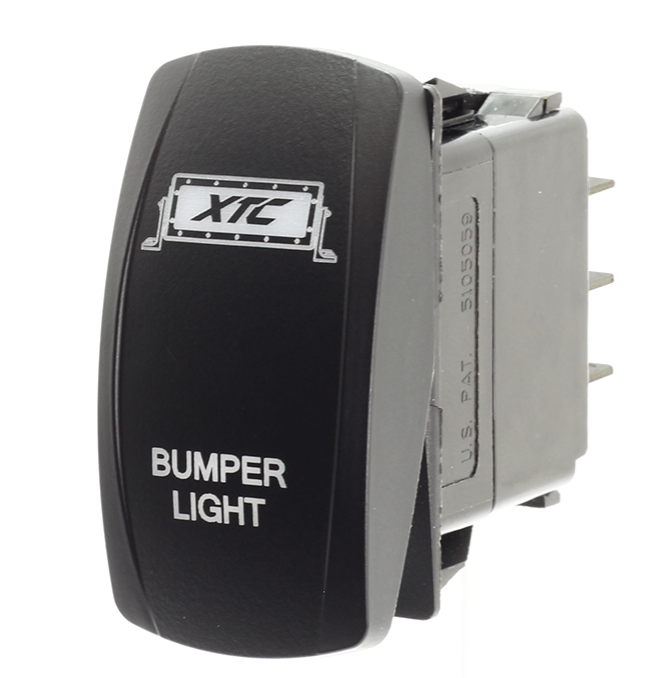 XTC Power Products UTV Bumper Light Bar Rocker Switch  • SW11-BB101002