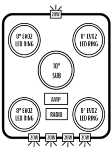 AudioFormz 2016+ Cam-AM Defender Stereo Top, Level 4, 2-Door  • DEFENDERLVL4