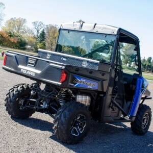 UWS Matte Black Aluminum UTV Tool Box - Polaris • 8500005