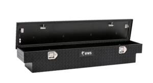UWS Matte Black Aluminum UTV Tool Box - Polaris • 8500005