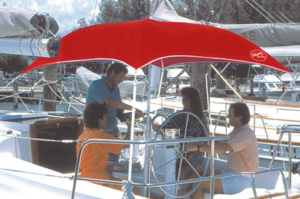 Taylor Made Anchorshade III, 6' x 6', Red  • 22045