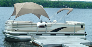 Taylor Made Polyester Pontoon Gazebo, 8' L x 102