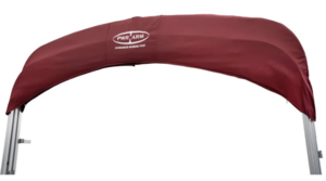 SureShade Power Bimini – Burgundy Canvas / Clear Anodized Frame  • 2020000299